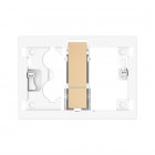 Roca PS4 klawisze spłukujące złoto różowe A8904213RG