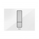 Roca PS4 panel przycisku do WC szklany biały A890521399