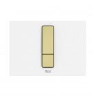 Roca PS4 panel przycisku do WC biały połysk A890521300