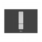 Roca PS4 panel przycisku do WC czarny mat A890521306