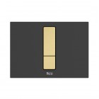 Roca PS4 panel przycisku do WC czarny mat A890521306