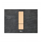 Roca PS4 panel przycisku do WC łupek szary A8905213SS