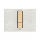 Roca PS4 panel przycisku do WC ceramiczny biały A8905213DD