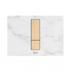 Roca PS4 panel przycisku do WC marmur biały A8905213MM