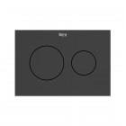 Roca PS3 panel przycisku do WC czarny mat A890523306