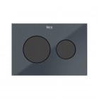 Roca PS3 panel przycisku do WC szklany antracyt A8905233AA