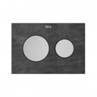 Roca PS3 panel przycisku do WC łupek szary A8905233SS