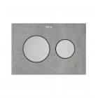 Roca PS3 panel przycisku do WC beton szary A8905233CC