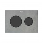 Roca PS3 panel przycisku do WC beton szary A8905233CC