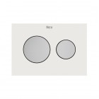 Roca PS3 panel przycisku do WC ceramiczny biały A8905233DD