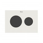 Roca PS3 panel przycisku do WC ceramiczny biały A8905233DD