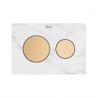 Roca PS3 panel przycisku do WC marmur biały A8905233MM