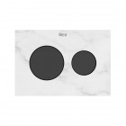 Roca PS3 panel przycisku do WC marmur biały A8905233MM