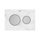 Roca PS3 panel przycisku do WC marmur biały A8905233MM