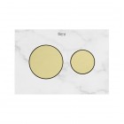 Roca PS3 panel przycisku do WC marmur biały A8905233MM