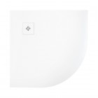 Deante Silia brodzik półokrągły 90x90 cm biały KSPA00909B