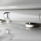 Deante Round miska WC wisząca bezkołnierzowa z deską wolnoopadającą biała CGRD6ZPW