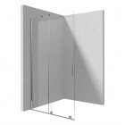 Deante Prizma ścianka wolnostojąca 80 cm Walk-in chrom KTJ_038R