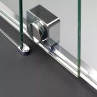 Deante Prizma ścianka wolnostojąca 80 cm Walk-in chrom KTJ_038R