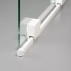 Deante Prizma ścianka wolnostojąca 80 cm Walk-in biała KTJ_A38R