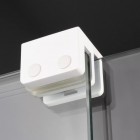 Deante Prizma ścianka wolnostojąca 80 cm Walk-in biała KTJ_A38R