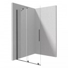 Deante Prizma ścianka wolnostojąca 80 cm Walk-in titanium KTJ_D38R