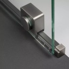 Deante Prizma ścianka wolnostojąca 80 cm Walk-in titanium KTJ_D38R