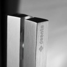 Deante Prizma ścianka wolnostojąca 80 cm Walk-in stal szczotkowana KTJ_F38R