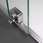 Deante Prizma ścianka wolnostojąca 80 cm Walk-in stal szczotkowana KTJ_F38R