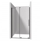 Deante Prizma ścianka wolnostojąca 80 cm Walk-in czarny mat KTJ_N38R