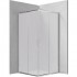 Deante Funkia kabina prysznicowa kwadratowa 90 cm chrom/szkło szronione KYC 641K