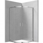 Deante Funkia Kabina półokrągła 80 cm szkło transparentne KYP 052K