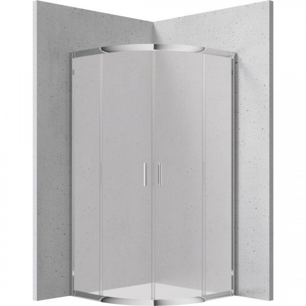 Deante Funkia Kabina półokrągła 80 cm szkło szronione KYP 652K