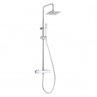 Deante Neo Loko zestaw prysznicowy ścienny termostatyczny chrom NLC_04ST