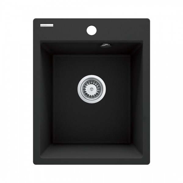 Deante Corio zlewozmywak granitowy 40x50 cm grafit metalik ZRC_G103