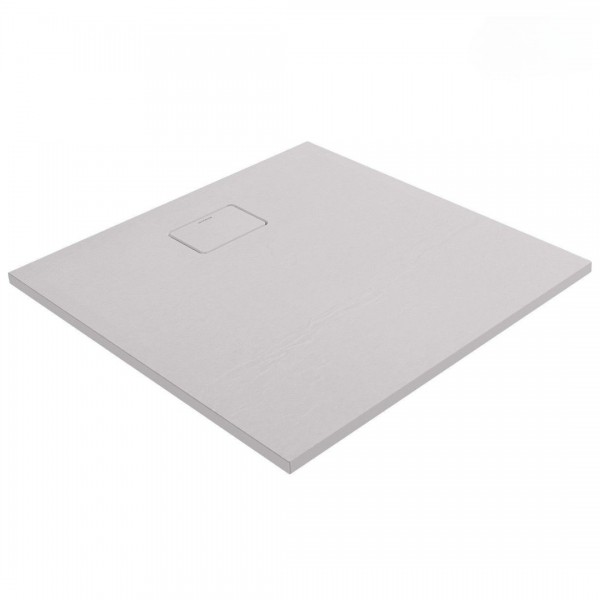 Oltens Bergytan brodzik kwadratowy 90x90 cm RockSurface kaszmir 17101900