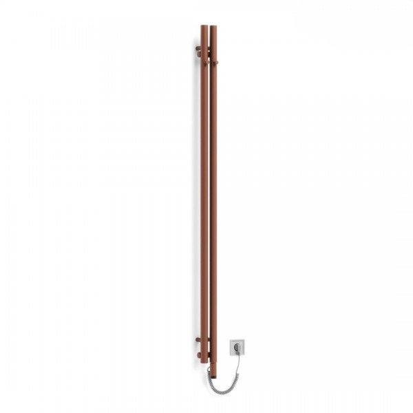 Oltens Stang (e) grzejnik łazienkowy 180x9,5 cm elektryczny miedź szczotkowana 55110610