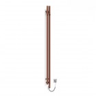 Oltens Stang (e) grzejnik łazienkowy 180x9,5 cm elektryczny miedź szczotkowana 55110610