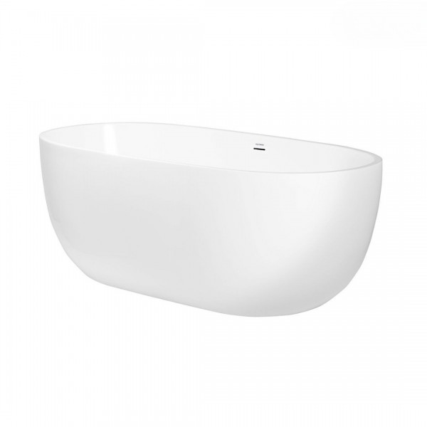 Oltens Stora wanna wolnostojąca 170x78 cm owalna akrylowa biała 12001000