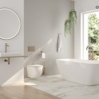 Oltens Vernal haczyk na ręcznik poczwórny miedź szczotkowana 80005610