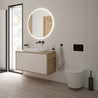 Oltens Gulfoss szczotka do WC stojąca grafit 82001400