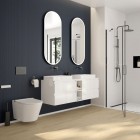 Oltens Gulfoss szczotka do WC stojąca grafit 82001400