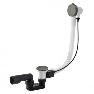 Vicario przelew wannowy 57 cm grafit szczotkowany 246M/60/SG