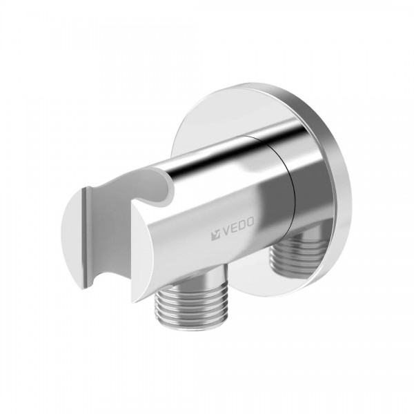 Vedo Przyłącze kątowe z uchwytem chrom