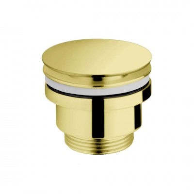 Vedo korek klik-klak do umywalki okrągły złoty