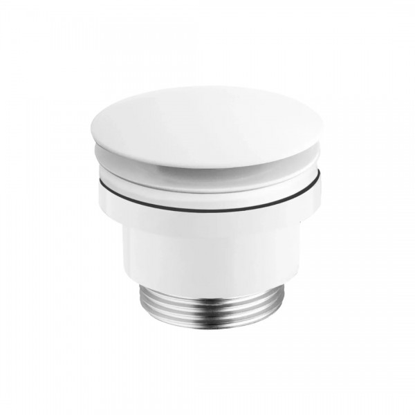 Vedo korek klik-klak do umywalki okrągły biały mat VSY4000/BI