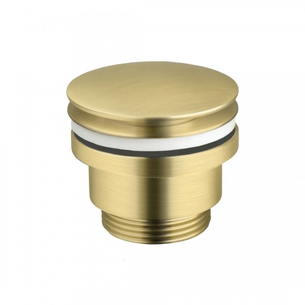 Vedo korek klik-klak do umywalki okrągły złoto szczotkowane VSY4000/SZ