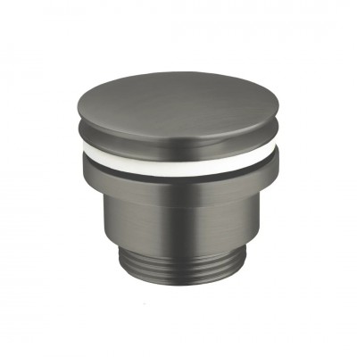 Vedo korek klik-klak do umywalki okrągły grafit szczotkowany VSY4000/SG