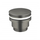 Vedo korek klik-klak do umywalki okrągły grafit szczotkowany VSY4000/SG