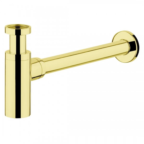 Vedo syfon umywalkowy okrągły złoty VSY1010/ZL